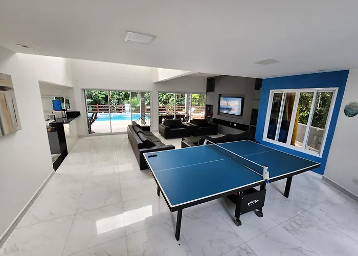 Magnifica Casa Praia Bertioga Guaratuba Sun House